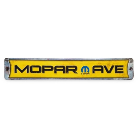 MOPAR AVE - Vintage Style Metal Sign - Chrysler/Dodge/Plymouth - New Sealed - Picture 1 of 6